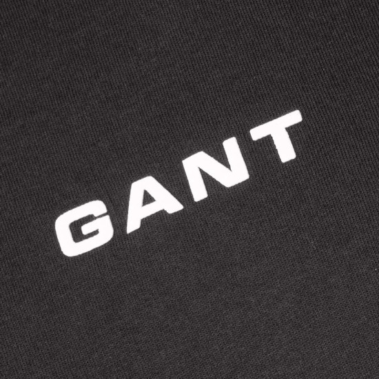 Gant Μαύρο T-shirt C Neck - 3G2003405
