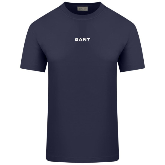 Gant Μπλε T-shirt C Neck - 3G2003405