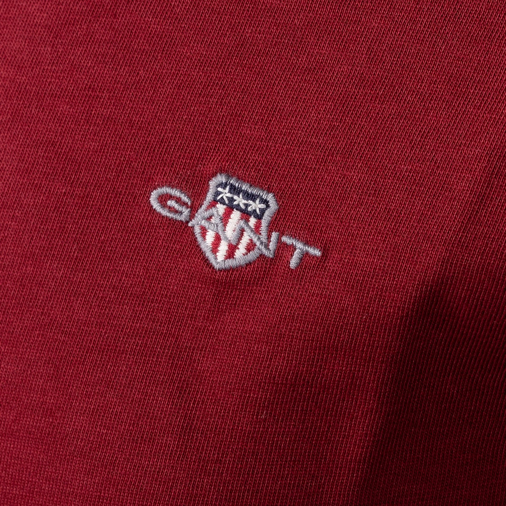 Gant Μπορντό Μπλούζα C Neck - 3G2004049