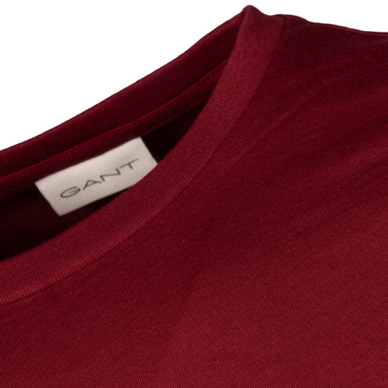Gant Μπορντό Μπλούζα C Neck - 3G2004049