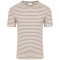 Gant Μπεζ Ριγέ T-shirt - 3G2013037