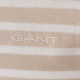 Gant Μπεζ Ριγέ T-shirt - 3G2013037