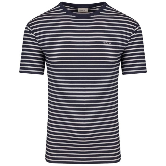 Gant Μπλε Ριγέ T-shirt - 3G2013037