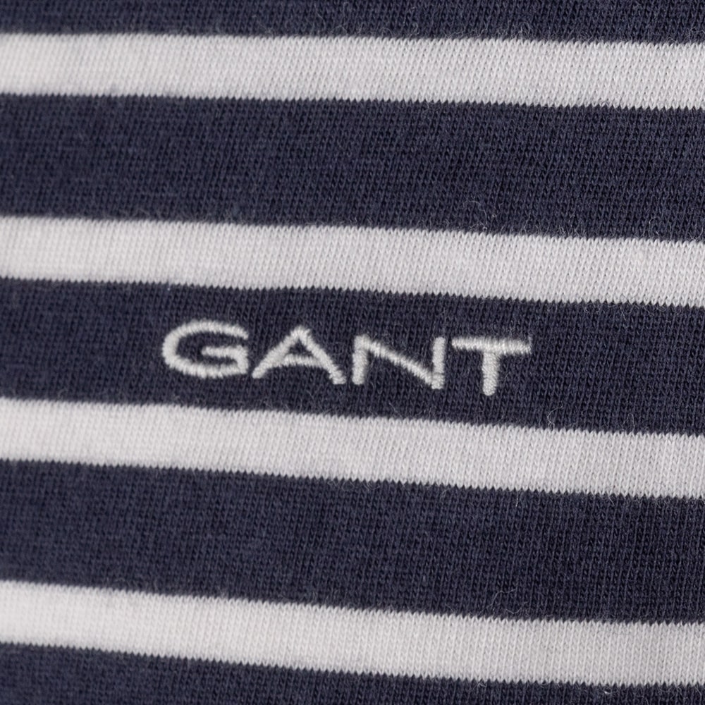 Gant Μπλε Ριγέ T-shirt - 3G2013037