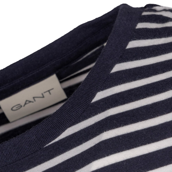 Gant Μπλε Ριγέ T-shirt - 3G2013037