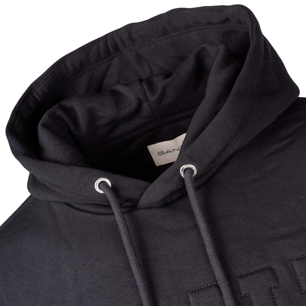 Gant Μαύρο Hoodie - 3G2015084