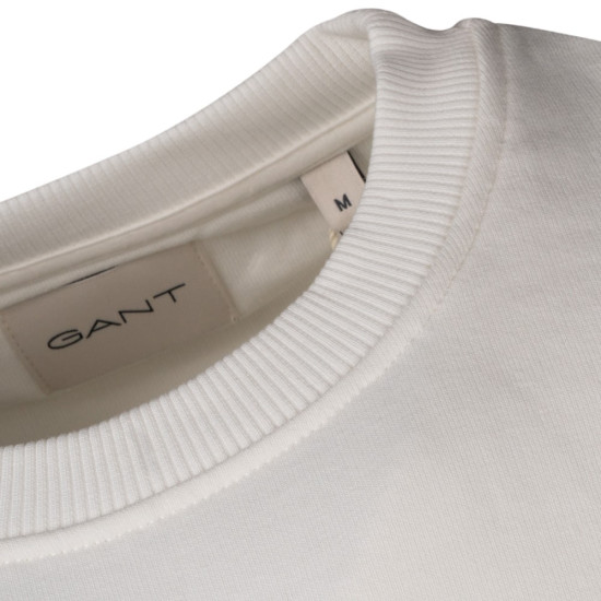 Gant Εκρού Φούτερ C Neck - 3G2015085