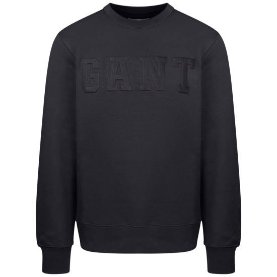 Gant Μαύρο Φούτερ C Neck - 3G2015085