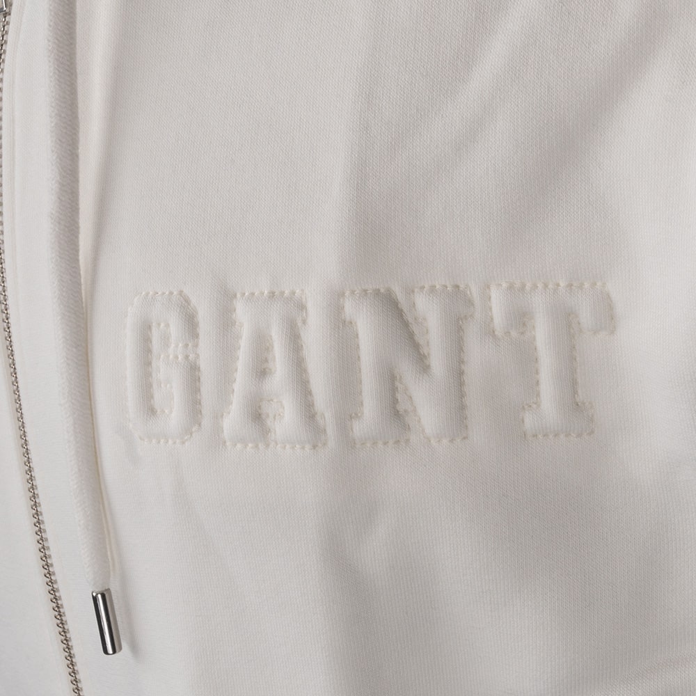 Gant Εκρού Ζακέτα Hoodie - 3G2015086