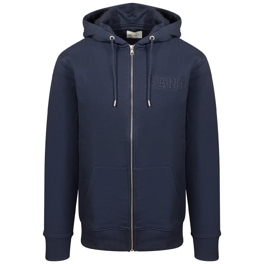 Gant Μπλε Ζακέτα Hoodie - 3G2015086