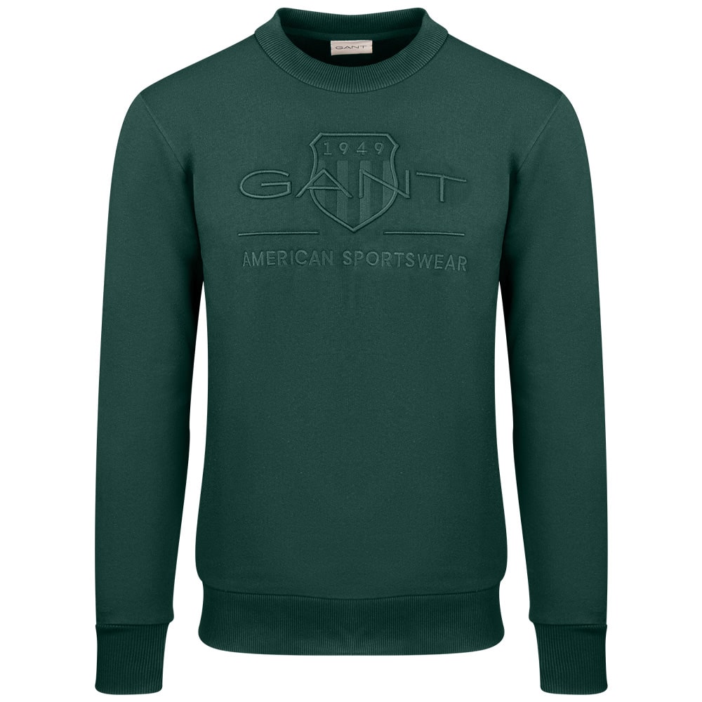 Gant Πράσινο Φούτερ C Neck - 3G2036017