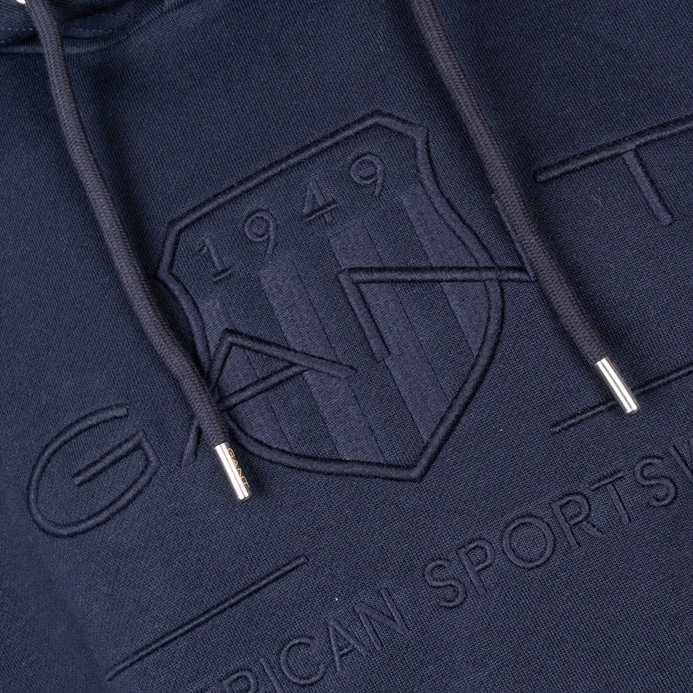 Gant Μπλε Hoodie - 3G2037020
