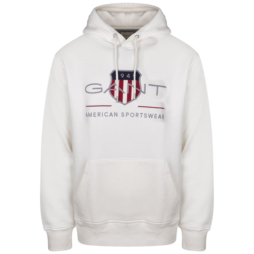 Gant Εκρού Hoodie - 3G2047082