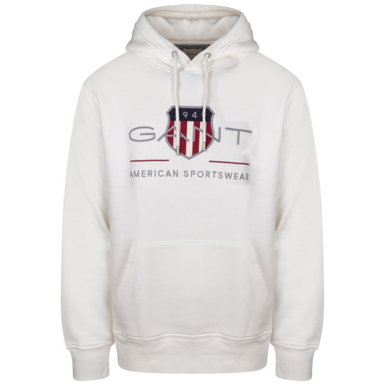 Gant Εκρού Hoodie - 3G2047082