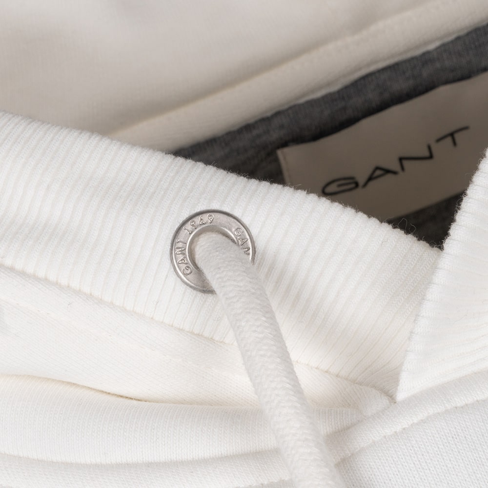 Gant Εκρού Hoodie - 3G2047082