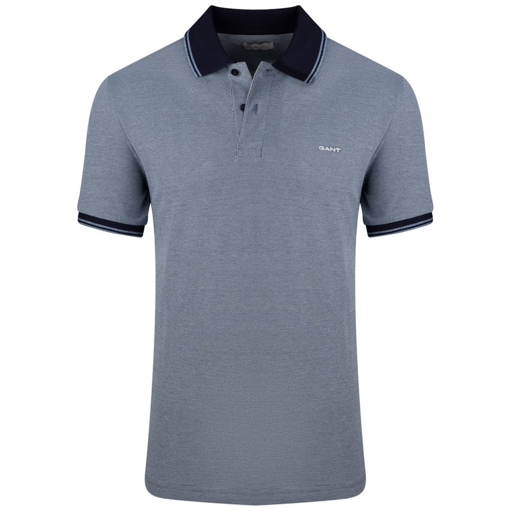 Gant Μπλε Κοντομάνικο polo - 3G2057029