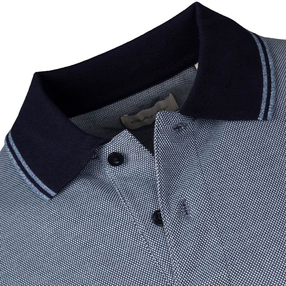 Gant Μπλε Κοντομάνικο polo - 3G2057029
