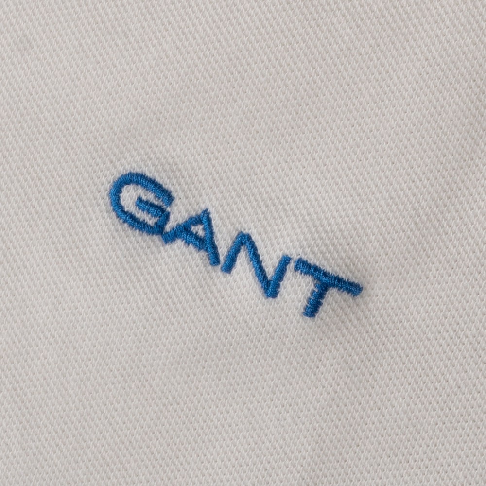 Gant Εκρού Κοντομάνικο polo - 3G2062026