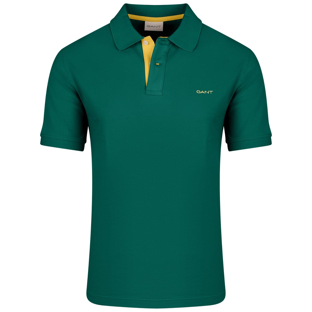 Gant Πράσινο Κοντομάνικο polo - 3G2062026