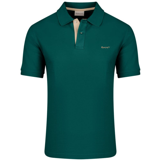 Gant Πράσινο Κοντομάνικο polo - 3G2062026
