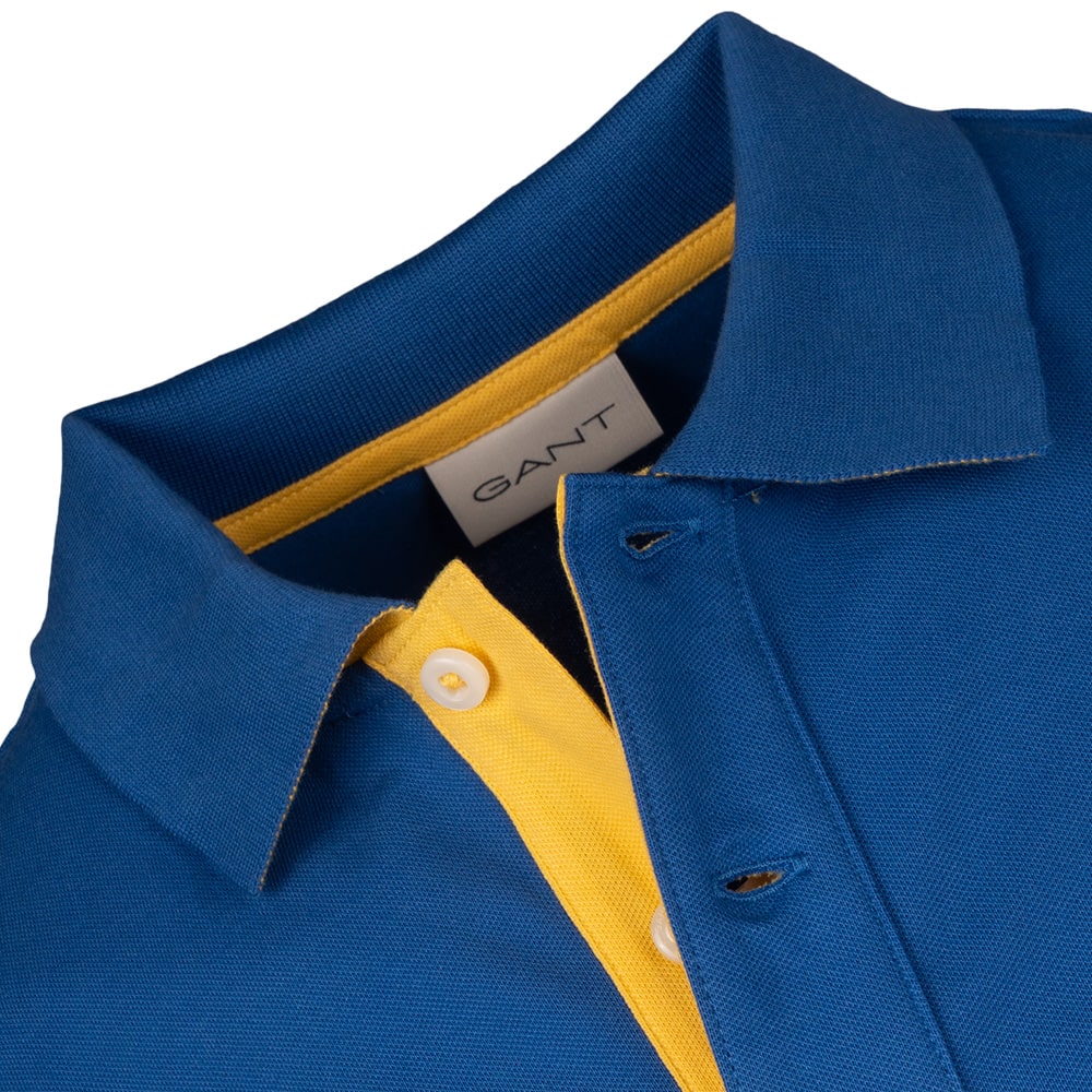Gant Μπλε Κοντομάνικο polo - 3G2062026