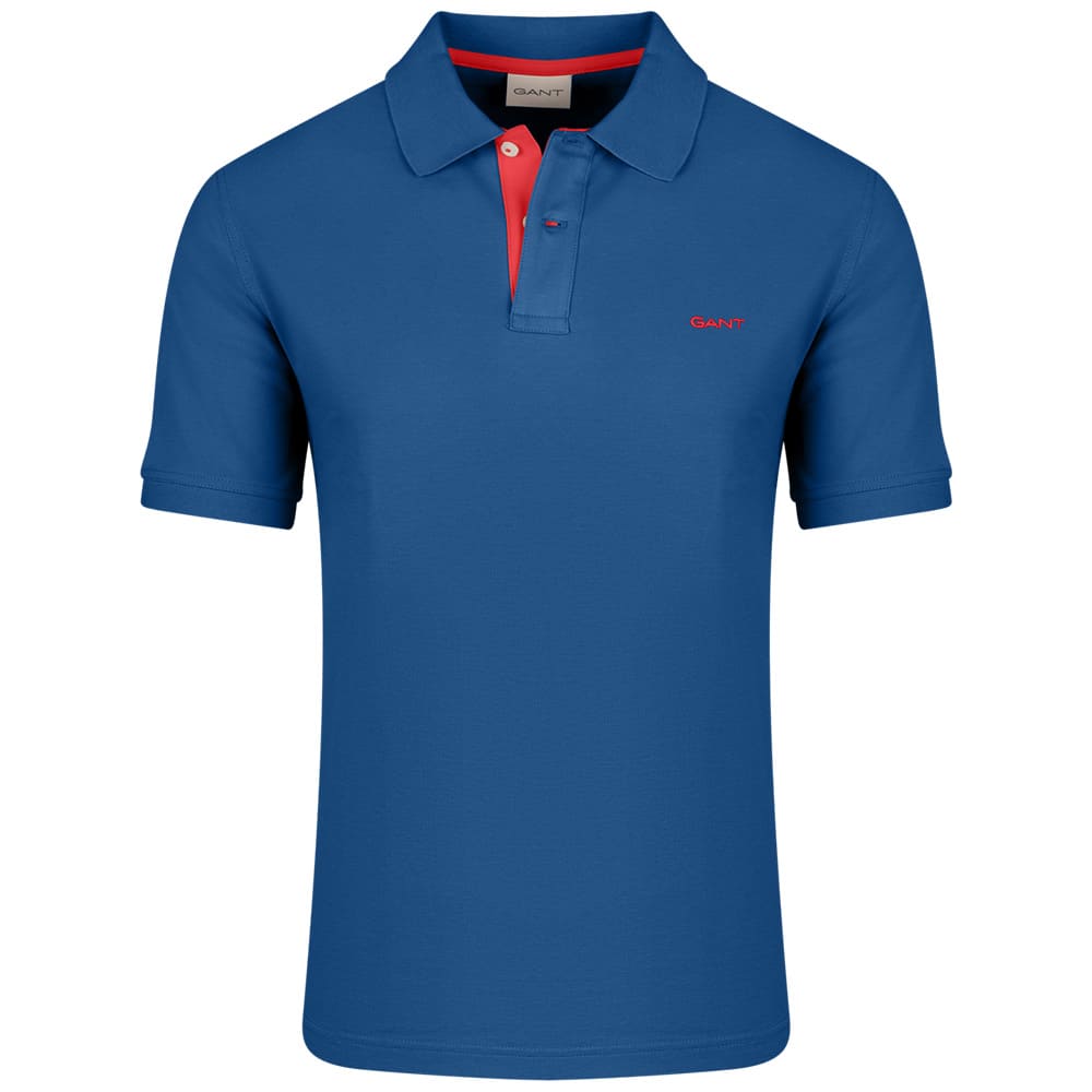 Gant Μπλε Κοντομάνικο polo - 3G2062026