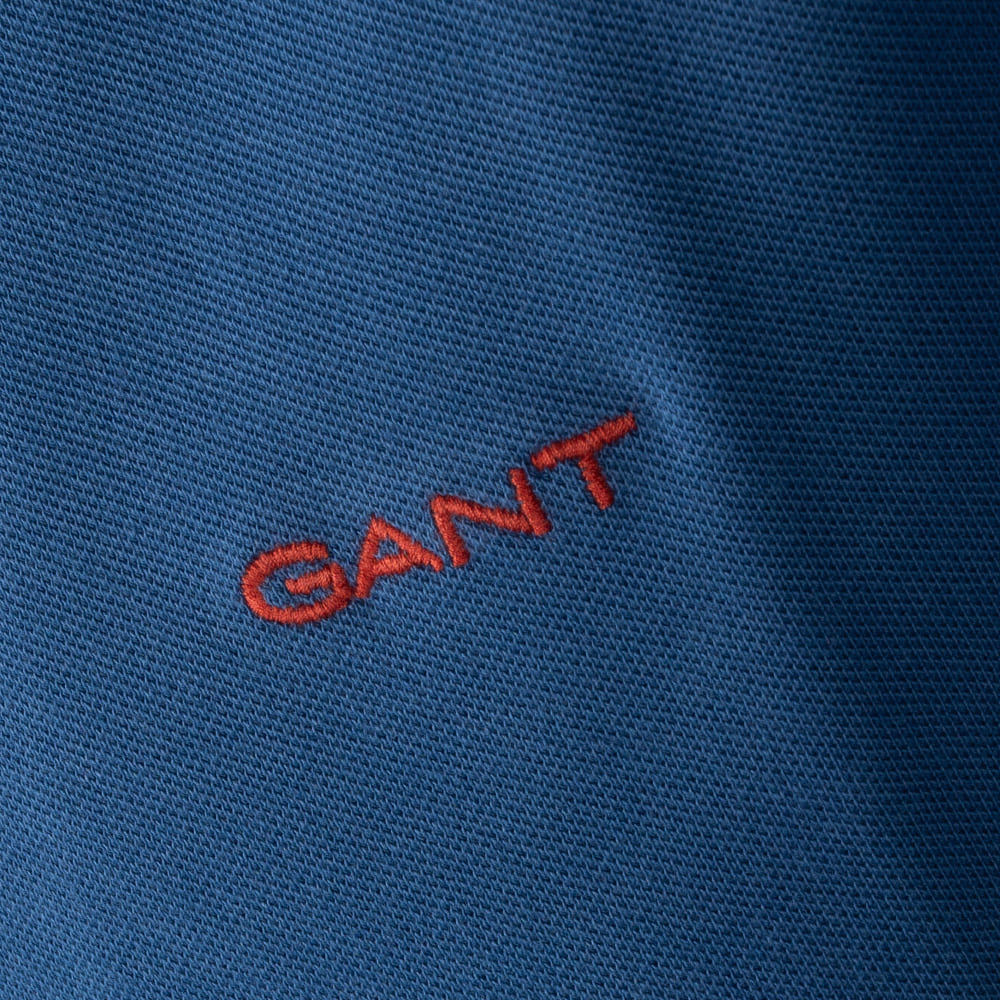 Gant Μπλε Κοντομάνικο polo - 3G2062026
