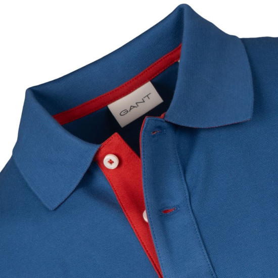 Gant Μπλε Κοντομάνικο polo - 3G2062026