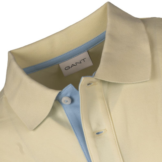 Gant Κίτρινο Κοντομάνικο polo - 3G2062026