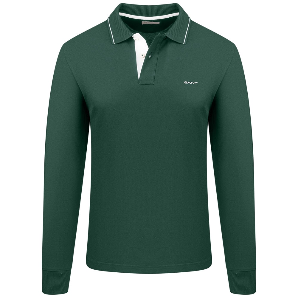Gant Πράσινο Μακρυμάνικο polo - 3G2062047