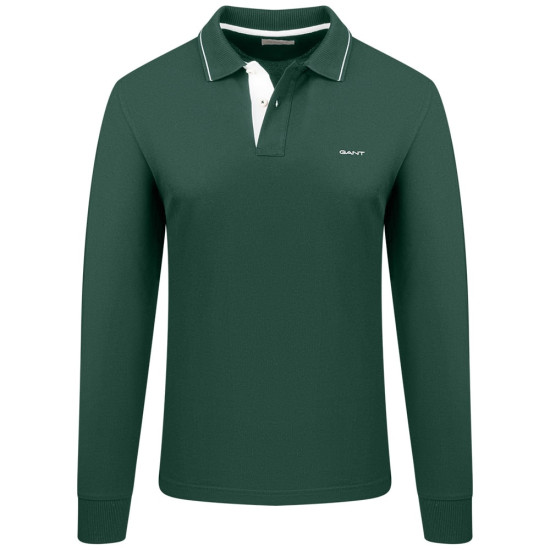 Gant Πράσινο Μακρυμάνικο polo - 3G2062047