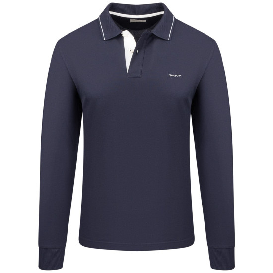 Gant Μπλε Μακρυμάνικο polo - 3G2062047