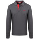 Gant Γκρι Μακρυμάνικο polo - 3G2065004
