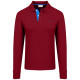 Gant Μπορντό Μακρυμάνικο polo - 3G2065004