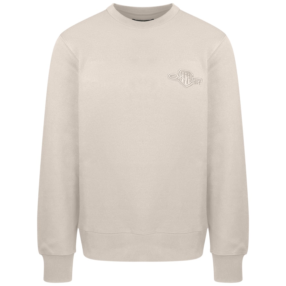 Gant Εκρού Φούτερ C Neck - 3G2067055
