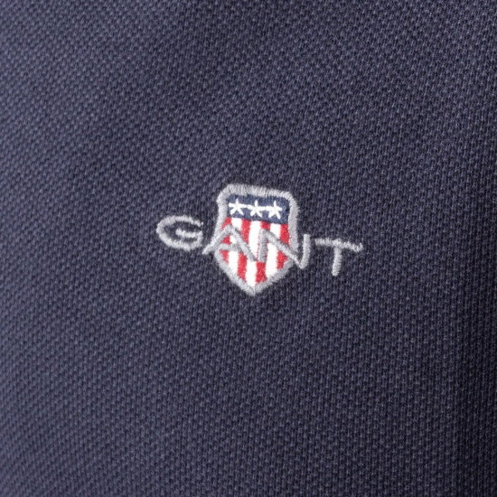Gant Μπλε Μακρυμάνικο polo - 3G2230-1