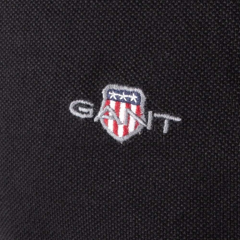 Gant Μαύρο Μακρυμάνικο polo - 3G2230-1
