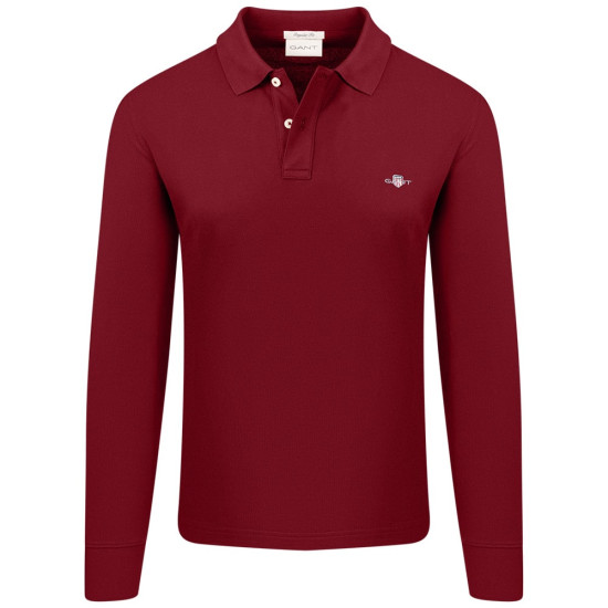 Gant Μπορντό Κοντομάνικο polo - 3G2230-1