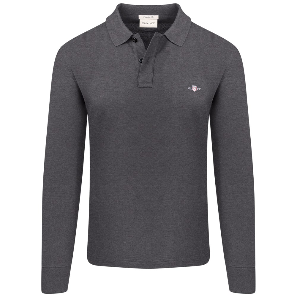 Gant Γκρι Κοντομάνικο polo - 3G2230-1