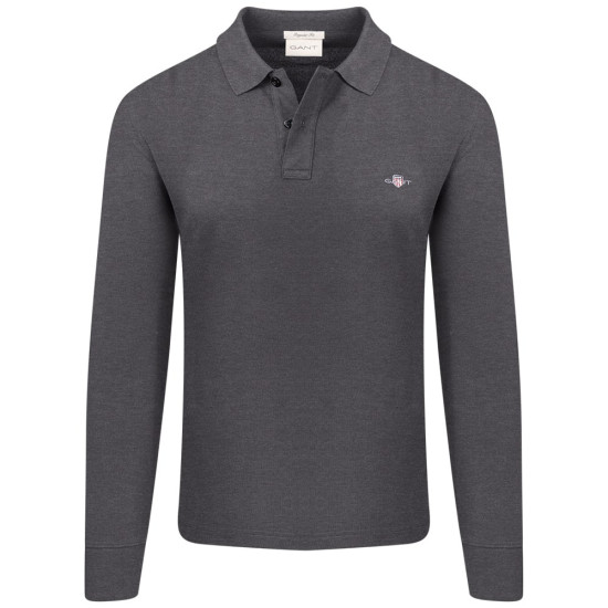 Gant Γκρι Κοντομάνικο polo - 3G2230-1