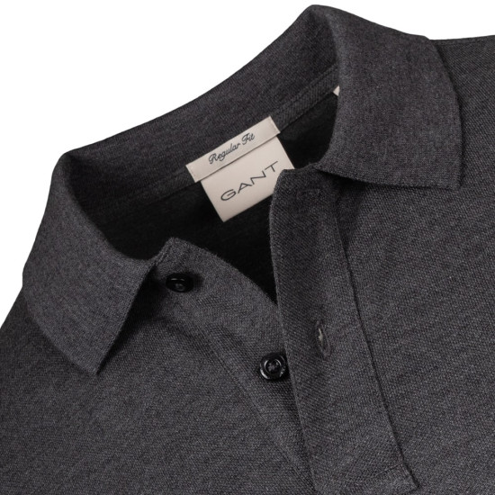Gant Γκρι Κοντομάνικο polo - 3G2230-1