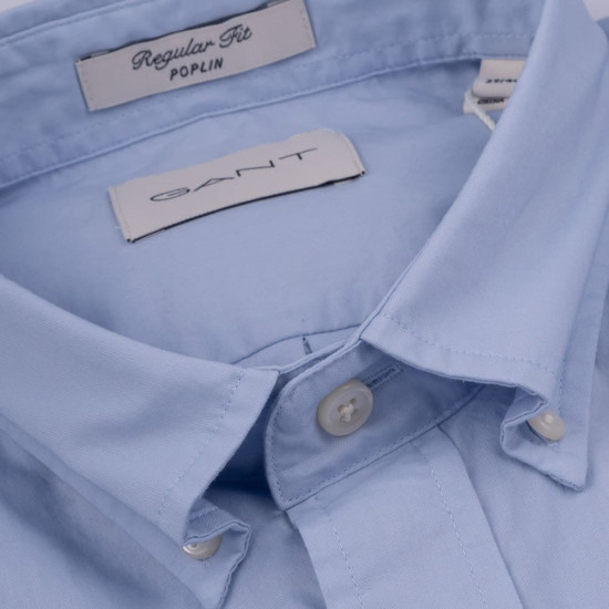 Gant Γαλάζιο Πουκάμισο Button Down - 3G3000100