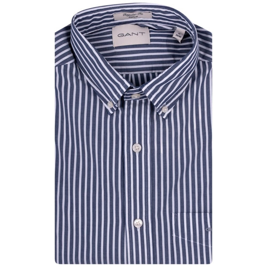 Gant Μπλε Ριγέ Πουκάμισο Button Down - 3G3000130