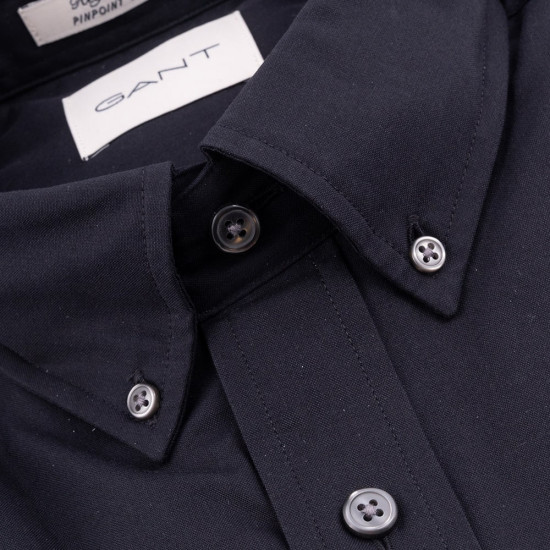Gant Μαύρο Πουκάμισο Button Down - 3G3000300