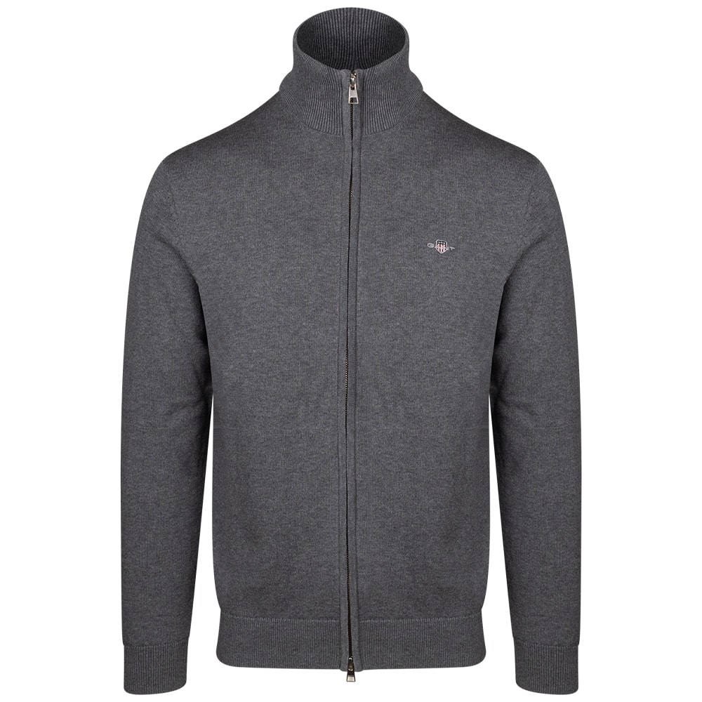 Gant Γκρι Ζακέτα High Neck - 3G8030164
