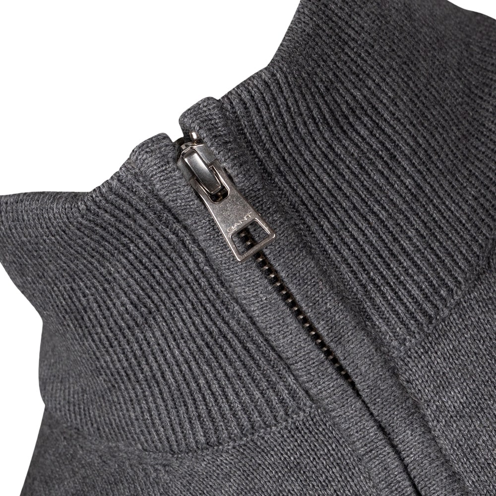Gant Γκρι Ζακέτα High Neck - 3G8030164