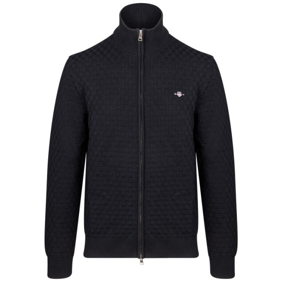 Gant Μαύρη Ζακέτα High Neck - 3G8030263