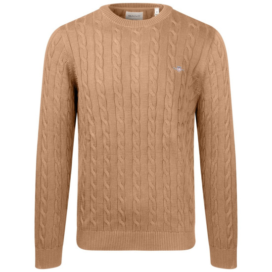 Gant Μπεζ Πουλόβερ Cable Knit - 3G8050601