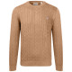 Gant Μπεζ Πουλόβερ Cable Knit - 3G8050601