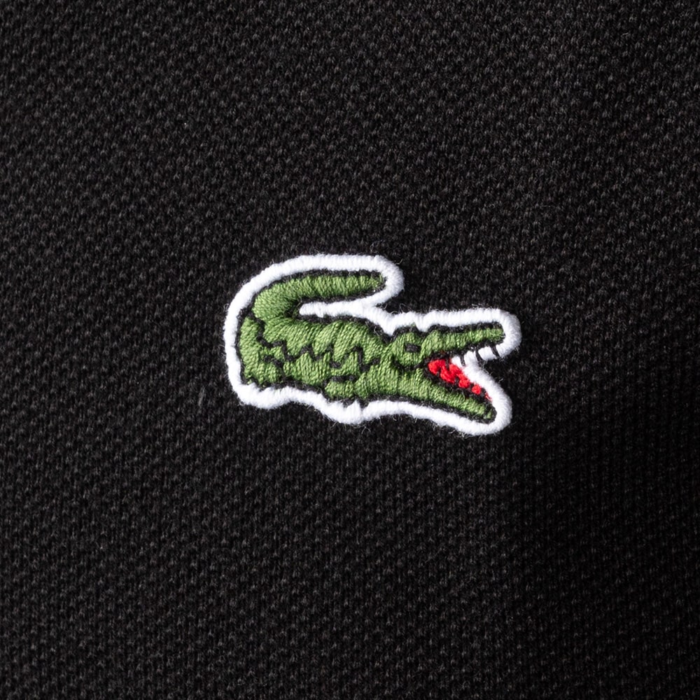 LACOSTE Μαύρο Κοντομάνικο polo - 3L1212